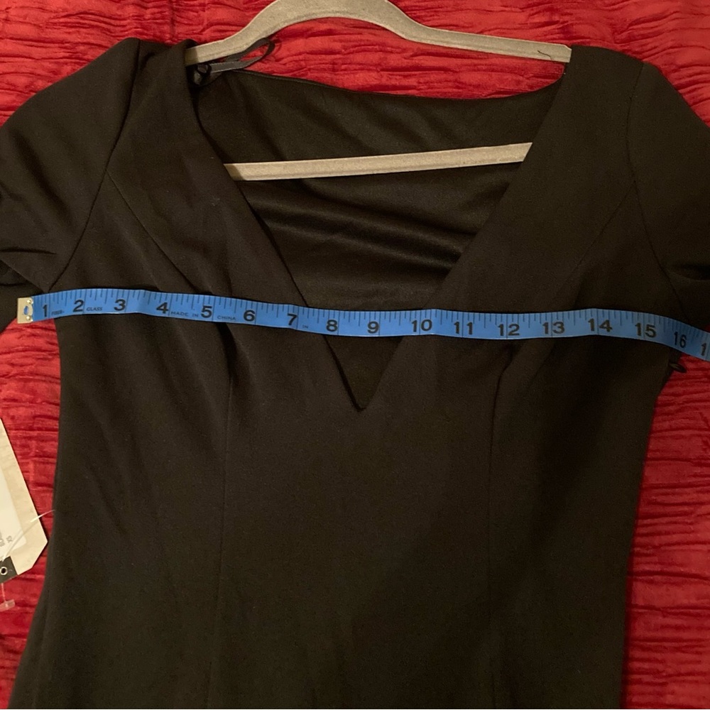 Katie May Cleo Long Sleeve Cutout Back Gown NWT SIZE XS - Picture 14 of 16